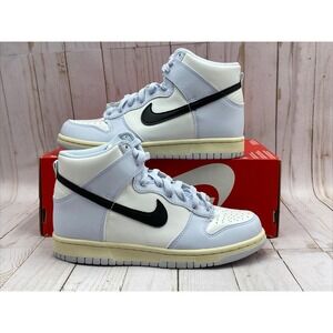 Nike Dunk High GS Football Grey Black Youth Size 6.5Y‎ DB2179-110 New